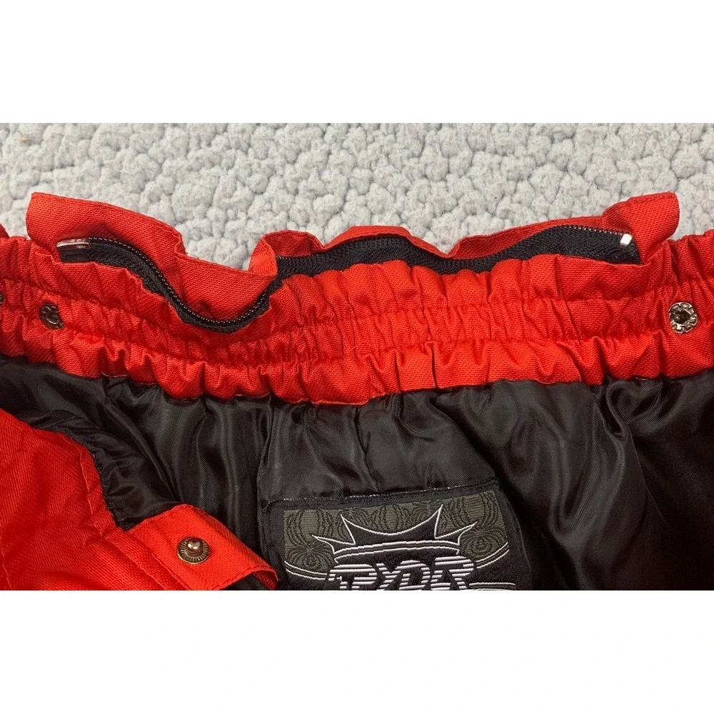 Spyder Mens Insulated Ski Pants 29x30 Red Winter Snowboard Snow Trousers Vintage